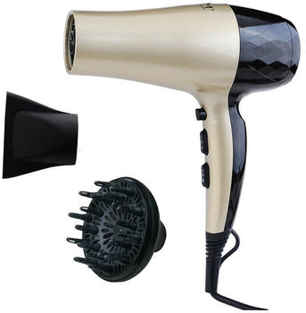 EDM Hair Dryer Ionic Black/Gold