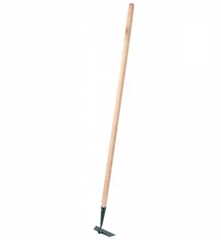 Kadax Gartenhacke Metall, Holzstiel, 14cm Arbeitsbreite (K1223)