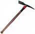 Fox Outdoor Pickel klappbar Spitzhacke & Flachhacke Buchenholzstiel Carbonstahl (27777)