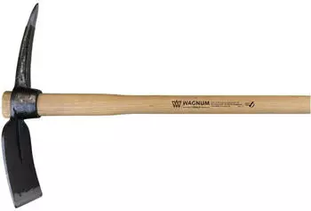 Adler Wegmacherhacke 1800g C45 Stahl, Eschenstiel geölt 1050mm