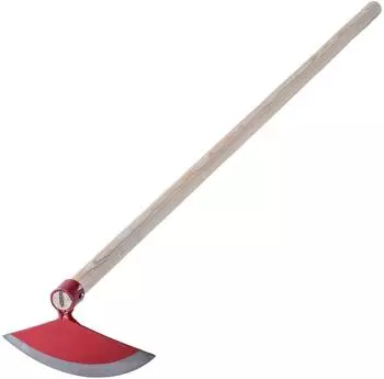 Kadax Gartenhacke mit geschmiedetem Stiel, halbkreisförmig 23cm (K3198)