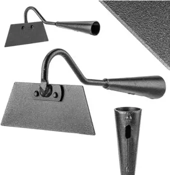 Kadax Gartenhacke Trapezform Stahl, 14cm (K10130)