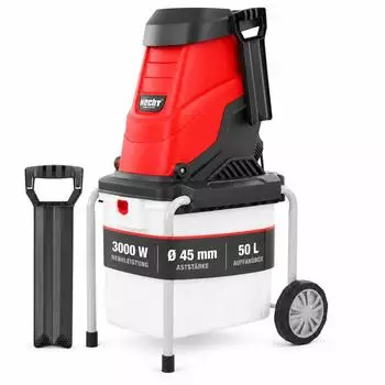 Hecht 630 BOX Elektro-Gartenh&auml;cksler 3000W, &Oslash; 45mm (HECHT630BOX)