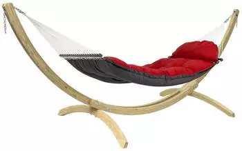 Amazonas H&auml;ngematte Fat Hammock XXL Set rot
