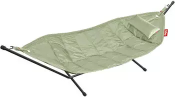 Fatboy Headdemock Hängematte mit Kissen, Polyester, Seagrass