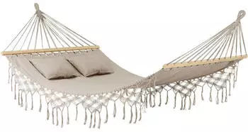 Outtec H&auml;ngematte Boho 2-Sitzer 200x150cm bis 220kg