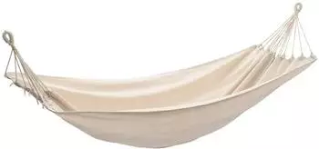 vidaXL Marvella H&auml;ngematte 260x150cm Beige 200kg ()