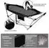 Costway Klappbare Hängematte mit Gestell und Tragetasche, 150kg Tragkraft (ZB32397PW)