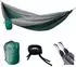Svita Hängematte Outdoor Ultraleicht Fallschirmnylon Grün/Hellgrau (120kg)