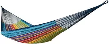 MacaMex Solea Netzhängematte XL Baumwolle, bunt (MA-00939)