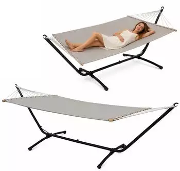 Amanka Hängematte mit Gestell, 310cm, 200x120cm (17246)