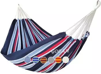 LuxusKollektion H&auml;ngematte XXL 2 Personen, Baumwolle, 220x150cm, 300kg