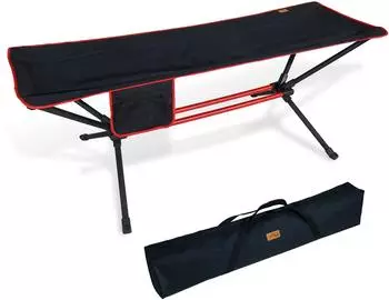 CCLife Technic Hängematte mit Gestell Outdoor 80kg Tragkraft, rot (DHGCP001A0000rot)