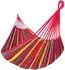 LuxusKollektion Hängematte XXL 2 Personen, Baumwolle, rot/Regenbogen, 220x160cm, 300kg