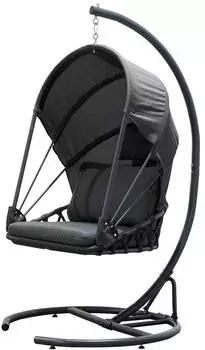 Jet-Line Saturna Hängesessel anthrazit bis 100 kg 100 x 120 x 195 cm