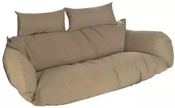 Home Deluxe Polyrattan H&auml;ngesessel TWIN nur Kissen