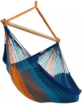 MacaMex Vela Breeze Hängestuhl Netz Baumwolle, multicolor (MA-10327)