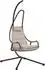 vidaXL Hängesessel (Egg Chair) mit Ständer taupe, Stahl (42003853)