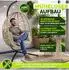 tillvex Swivo Hängesessel mit Gestell, Rattan, klappbar, bis 150kg (TVSWHS-003)