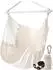 LuxusKollektion Hängesessel Baumwollgewebe 130x100cm, cremeweiß