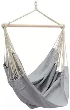 AMANKA XXL H&auml;ngesessel 185x130cm H&auml;ngestuhl 2 Personen H&auml;ngesitz bis 150kg Baumwolle