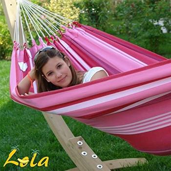 Lola Kolumbiana Fantasy bordeaux-pink-weiß