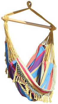Vivere Tropical Baumwoll-Hängemattensessel bunt (B520)