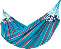 La Siesta H&Auml;NGEMATTE Blau, Hellblau, Dunkelblau, Kirschrot 180x400 cm