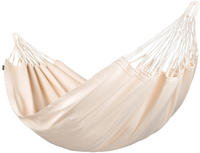 La Siesta H&auml;ngematte 'Modesta', Latte, Single - L 300 x B 140 cm R&uuml;cksendung...
