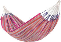 La Siesta H&Auml;NGEMATTE Lila, Wei&szlig;, Pink, Dunkelorange 160x350 cm