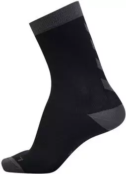 Hummel 2er Pack Element Indoor Sportsocke black asphalt 35-38