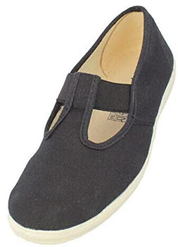 Beck Basic 306 Leinenschuhe schwarz