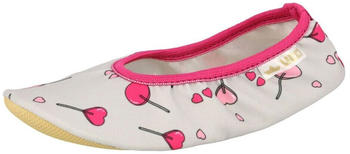 Lico M&auml;dchen Gymnastikschuhe grau pink