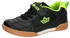 Lico Bernie V Hallenturnschuhe schwarz lemon