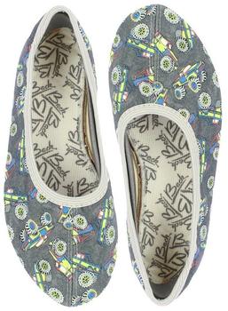 Beck Jungen Monster Cars Gymnastikschuhe grau