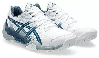 Asics GEL-POWERBREAK GS Hallenschuhe wei&szlig; vintage indigo