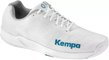 Kempa Wing 2 0 Handballschuhe wei&szlig; deep blau