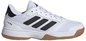 Adidas Ligra Indoor Kinder Schuh cloud white core black cloud white