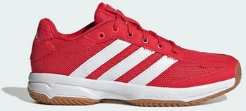 Adidas Indoor Schuh Pure Ruby Cloud White Lucid Red