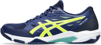 Asics Gel-Flare blue expanse safety yellow