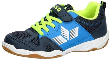 Lico Sport VS Kinder Hallenturnschuh marine blau lemon
