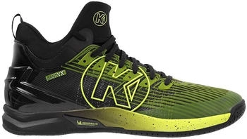 Kempa Attack Mid Handballschuhe schwarz fluo gelb 49