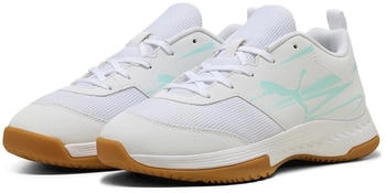 Puma Varion II Hallenschuhe 05 electric peppermint puma white gum