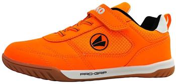 JAKO J-SH Winger EV Hallenturnschuh neon-orange jet-schwarz