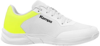 Kempa Kourtfly Three Handballschuhe Damen weiß fluo gelb