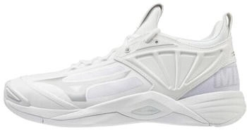 Mizuno Wave Momentum 2 Volleyball-Schuh weiß silber Mizuno Wave Momentum 2 Volleyball-Schuh weiß silber