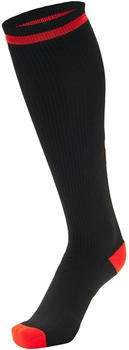 Hummel Elite Indoor Socken lang black diva pink Hummel Elite Indoor Socken lang black diva pink