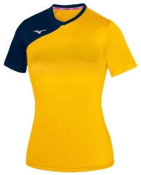 Mizuno Trad Shukyu Shirt gelb navy Mizuno Trad Shukyu Shirt gelb navy