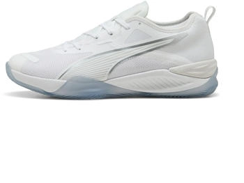 Puma Eliminate NITRO 4 Handballschuhe white silver