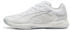 Puma Accelerate NITRO SQD 4 Handballschuhe weiß silber